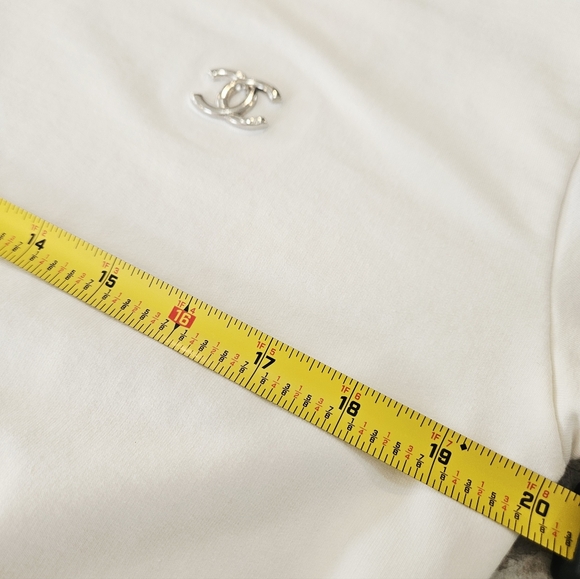 Off White Cream Zip-Up Hoodie with Logo - Picture 5 of 10